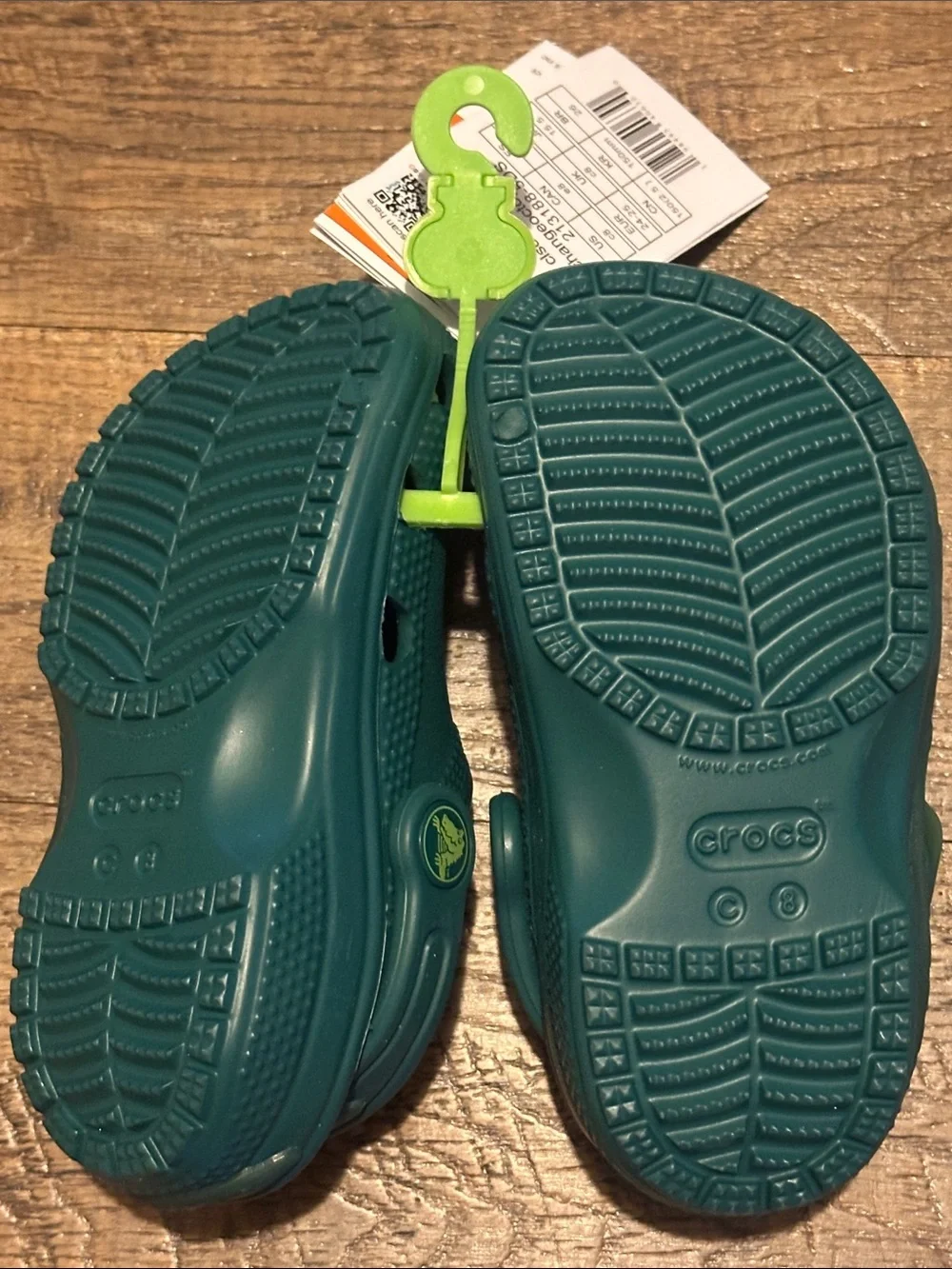 CROCS Kids Dark Teal Classic Clog